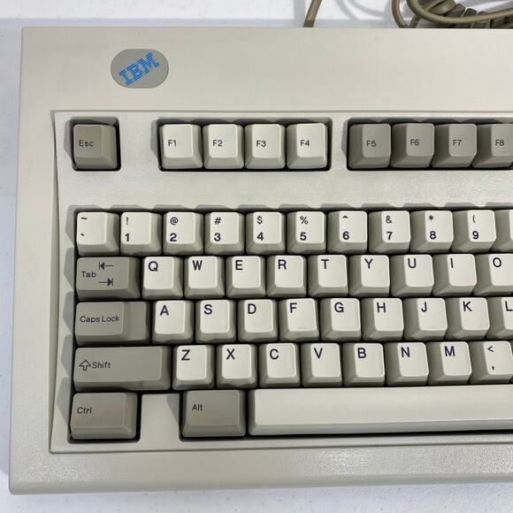 *Pre-Owned* VINTAGE PS/2 WIRED 1993 IBM KEYBOARD #52G9658 - Picture 2 of 5